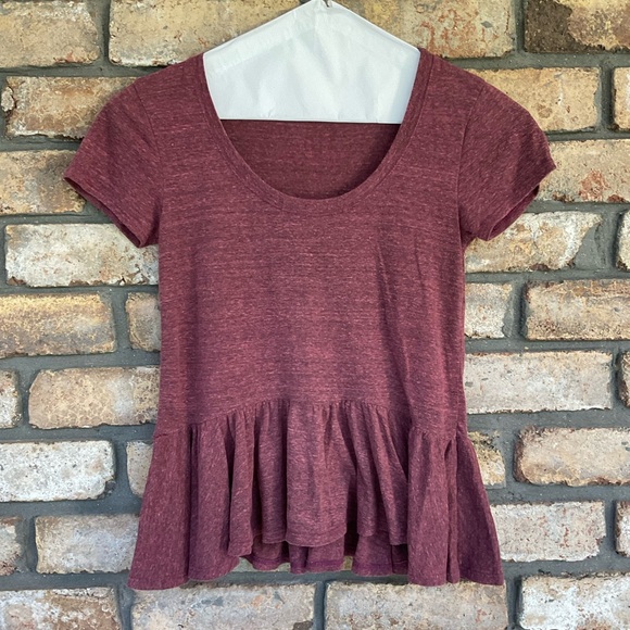 Daydreamer LA Crop Peplum - Picture 1 of 8